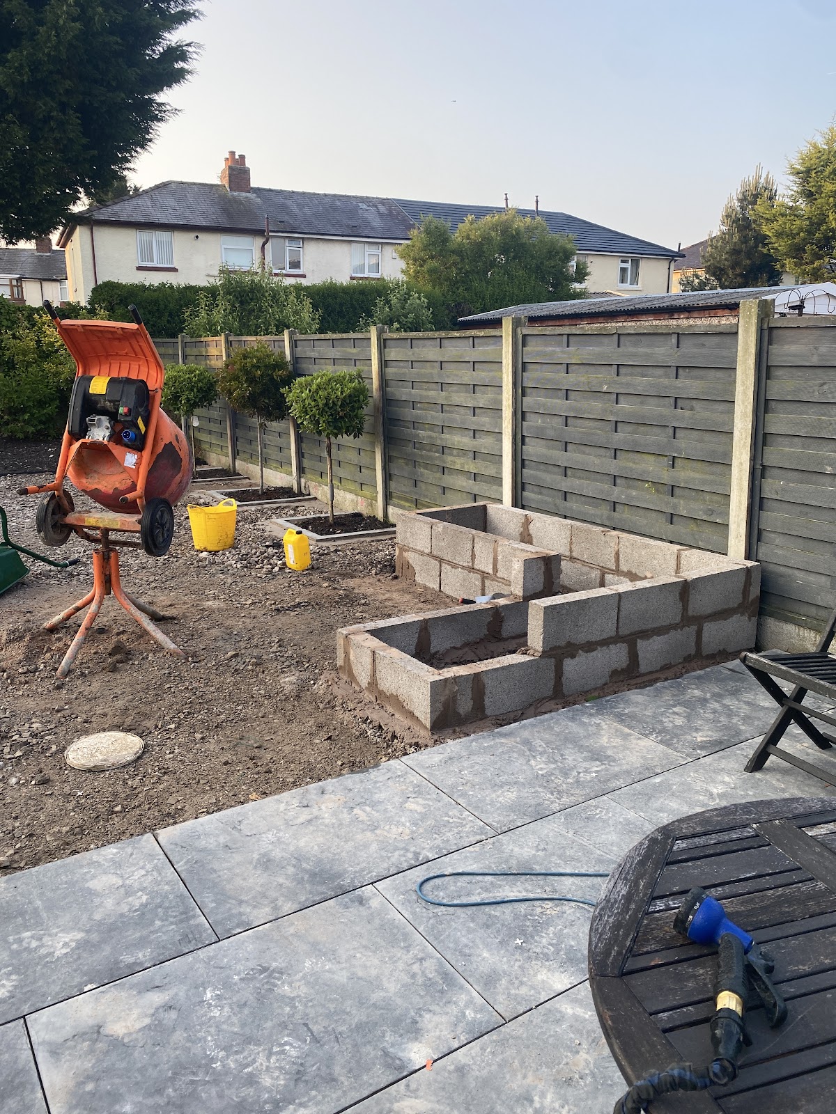 Landscaping project in Preston